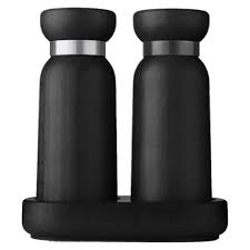 Icon Chef Salt & Pepper Bayeux Set Black
