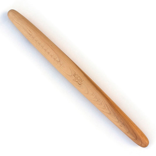 Icon Chef French Rolling Pin Wood 4cm