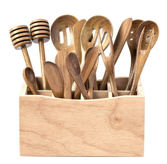 Icon Chef CDU 48 pieces Wooden Utensils